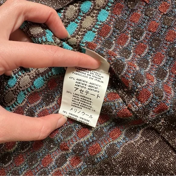 Missoni Multicolor Patterned Cardigan - Picture 5 of 6